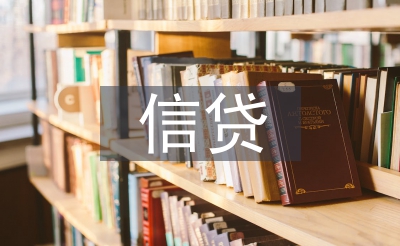 信贷危险操持